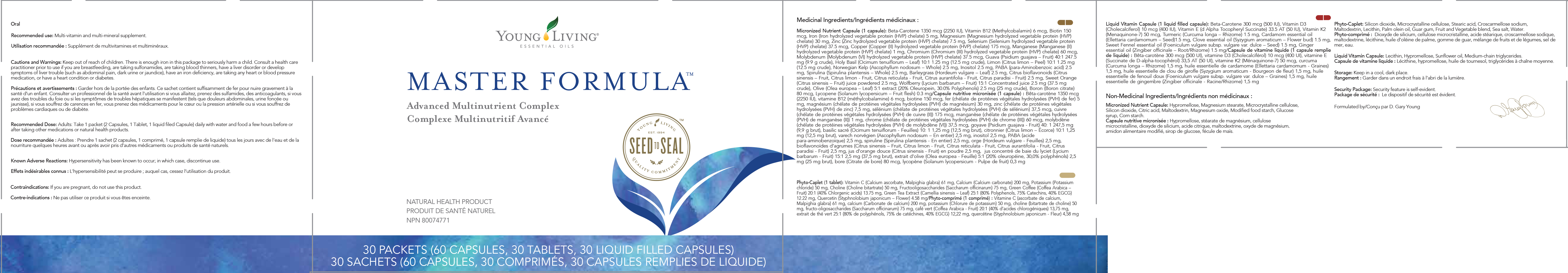 Master Formula Collection Young Living Essential Oils