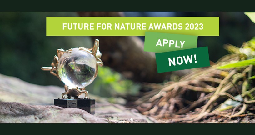 wildlife internships summer 2023 Call to Apply for Future for Nature Awards 2023