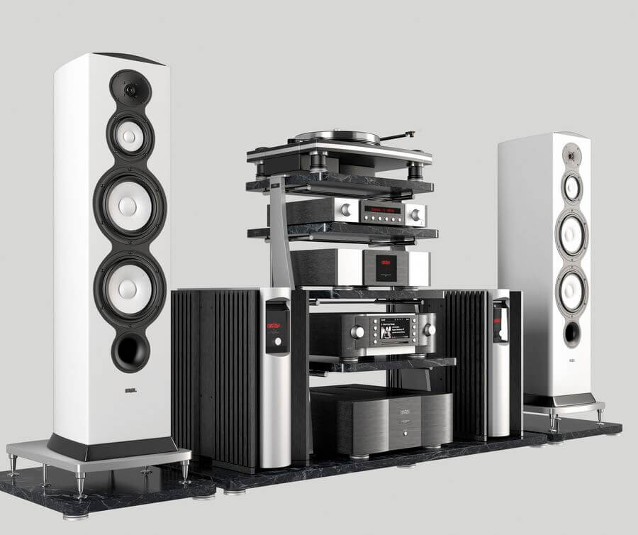 MarkLevinson and Revel高端音响系统音箱功放3D模型（OBJ,FBX,MAX） 云瑞设计