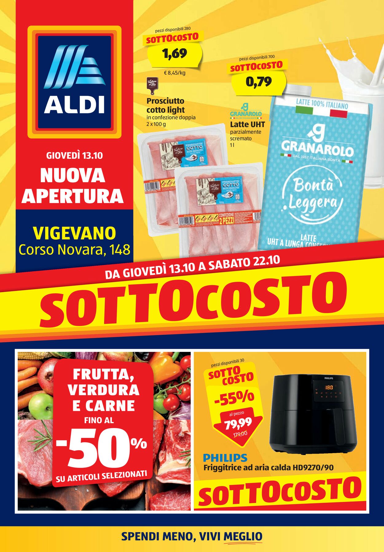 Volantino Aldi 13/10 22/10/2022 Yulak