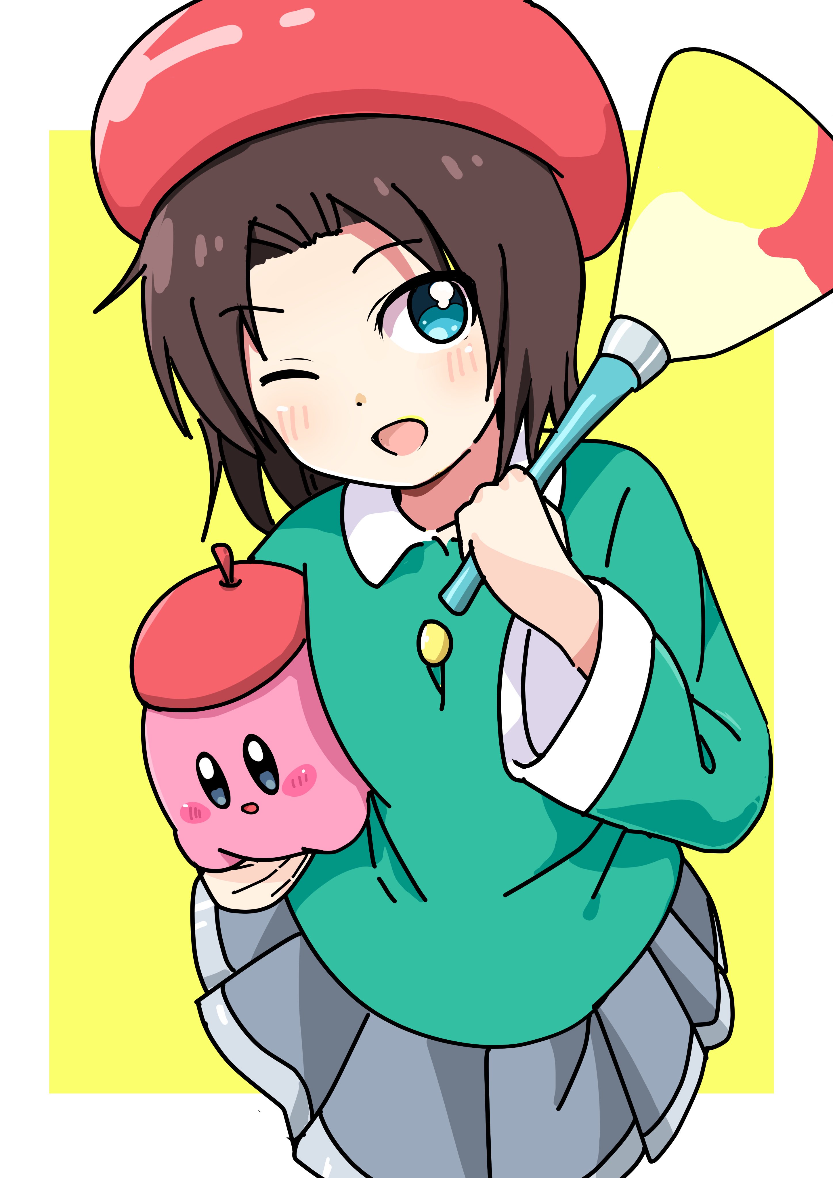 Adeleine Kirby Series Image by Nodoyama 3502855 Zerochan Anime