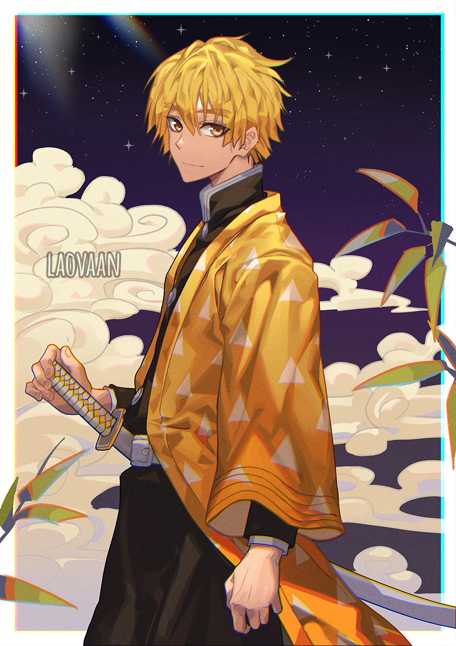 Agatsuma Zenitsu Kimetsu no Yaiba Image by Laovaan 3334838 Zerochan Anime Image Board