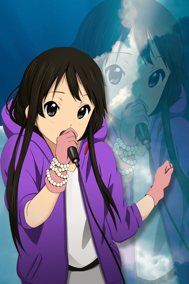 Akiyama Mio (Mio Akiyama) KON! Mobile Wallpaper by Pixiv Id