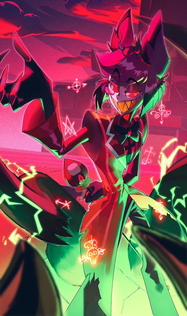 Alastor Hazbin Hotel Image by Pixiv ID 11531850 4150185 Zerochan