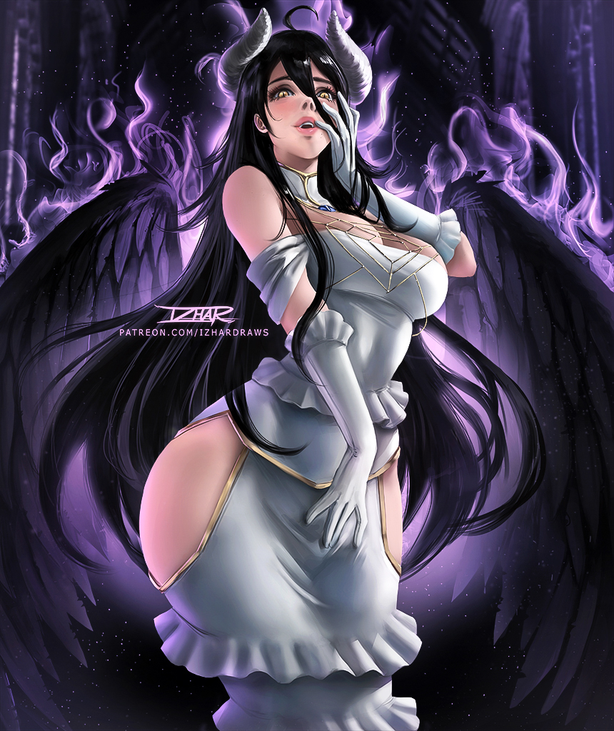 Albedo (Overlord) Image by IzharDraws #2844140 - Zerochan Anime Image Board