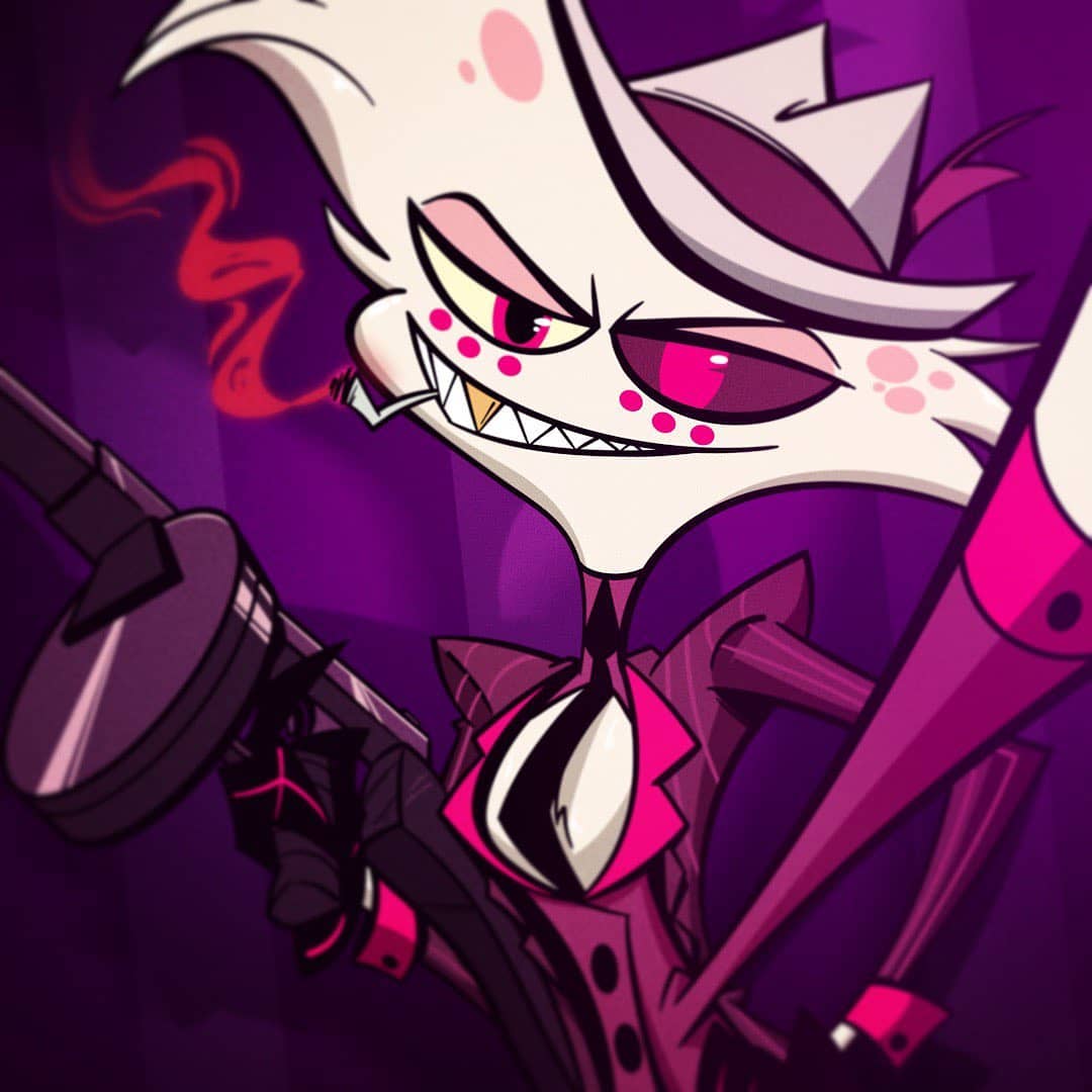 Angel Dust Hazbin Hotel Wallpaper by angie_fluffy_bootz 3085730 Zerochan Anime Image Board