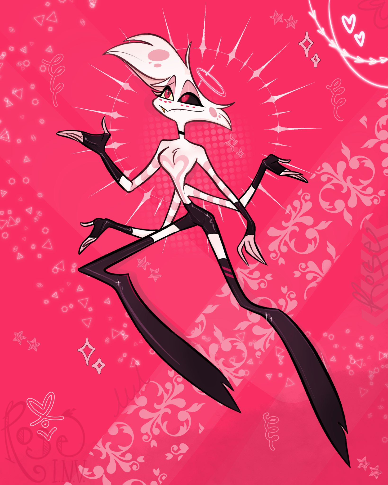 Angel Dust Hazbin Hotel Image by theRoseinvasion 3875172