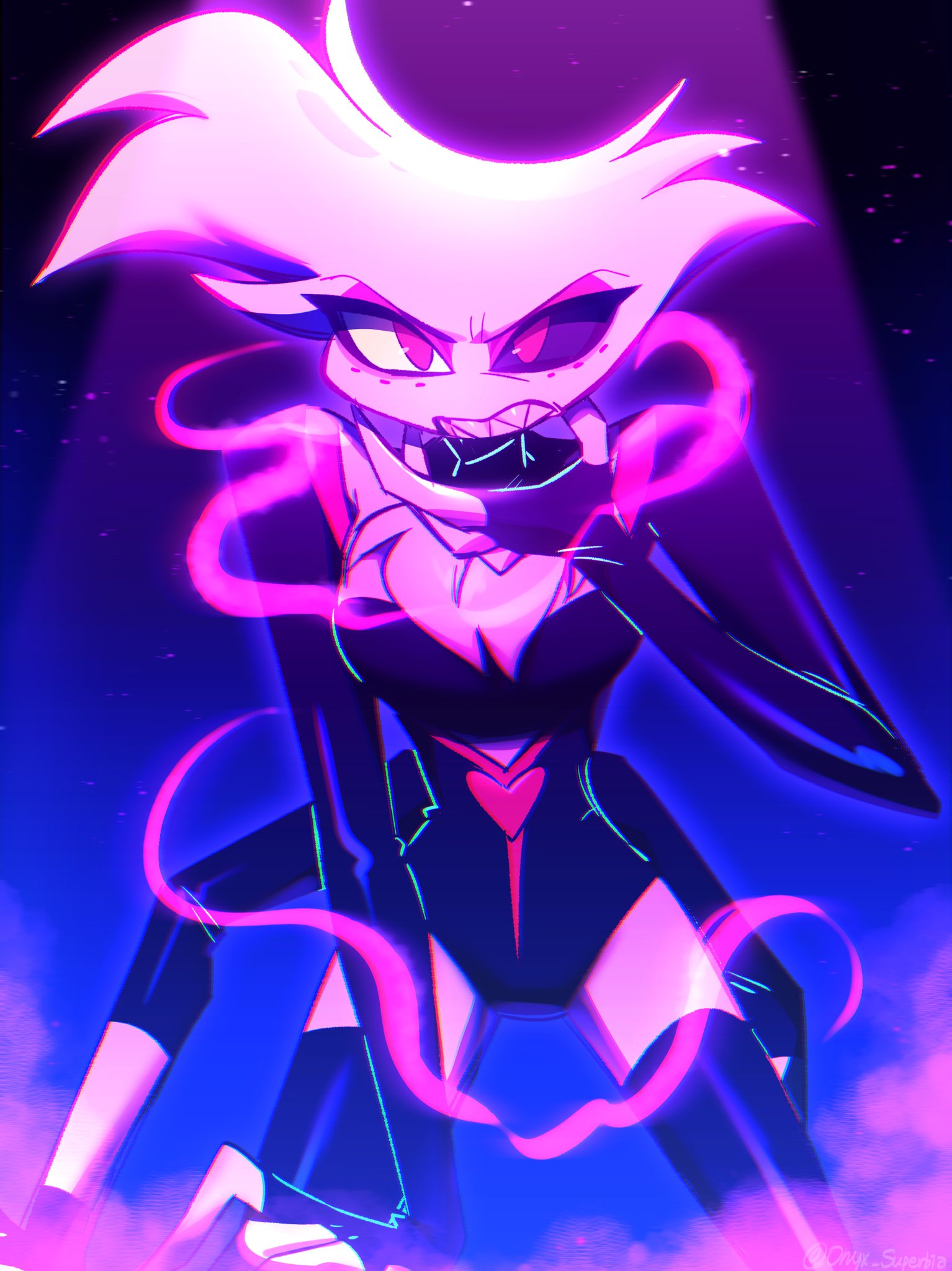 Angel Dust Hazbin Hotel Official Art