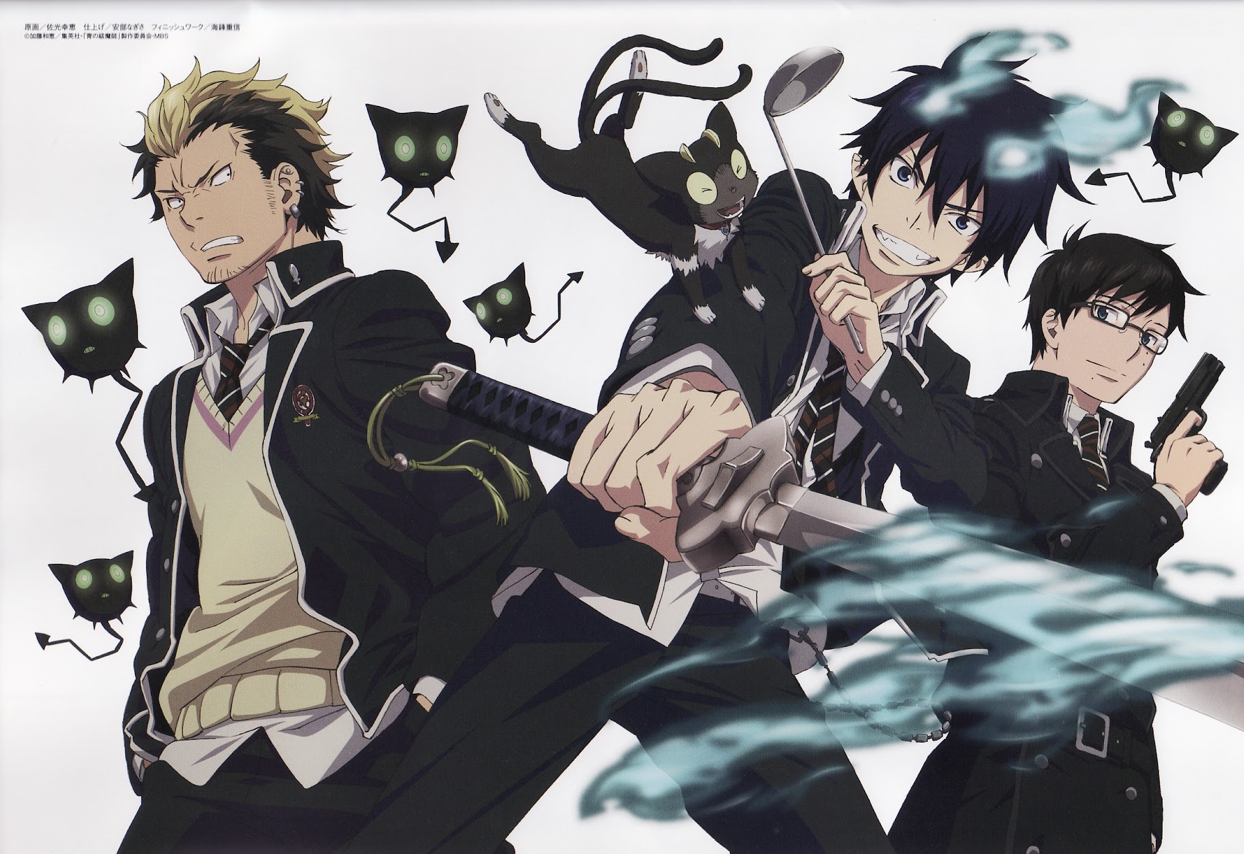 Ao no Exorcist (Blue Exorcist) Image 1499312 Zerochan Anime Image Board