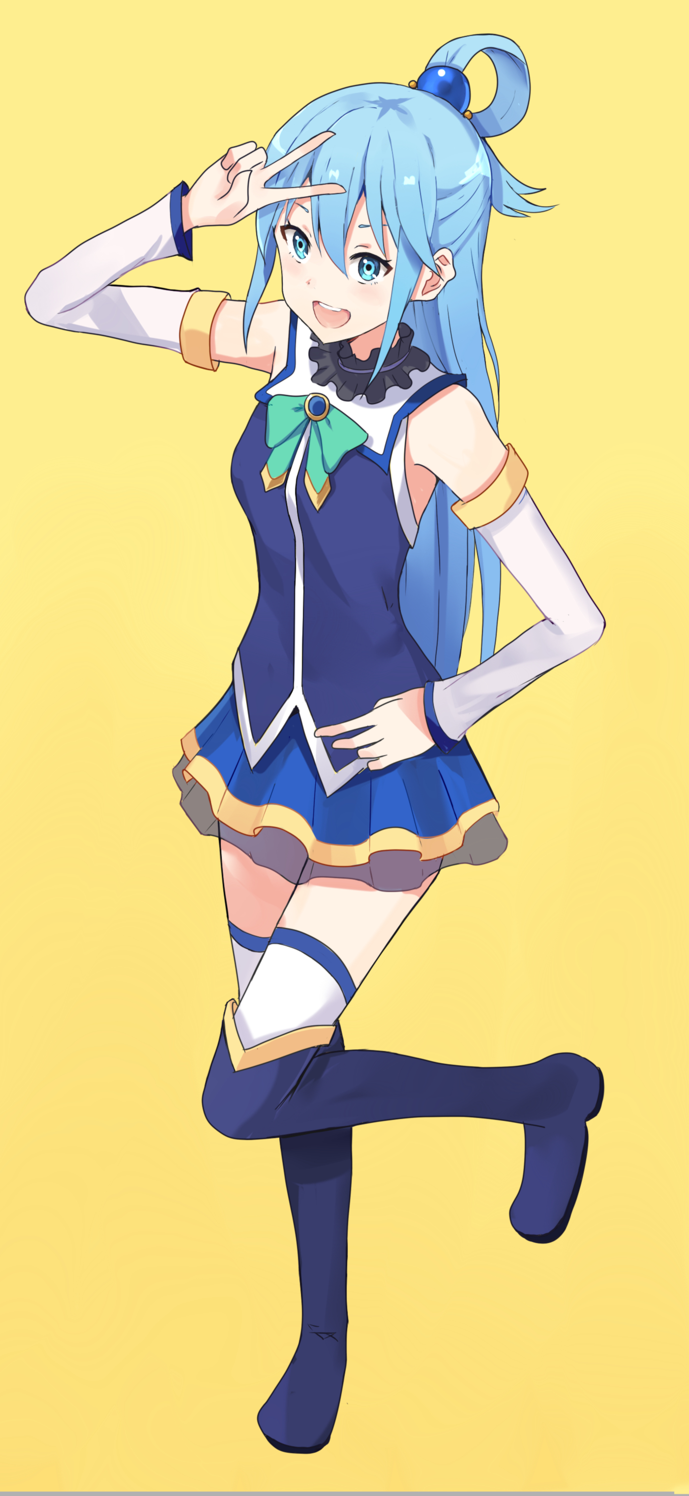 Aqua (KonoSuba) Kono Subarashii Sekai ni Shukufuku wo! Image by