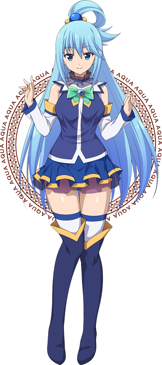 Aqua (KonoSuba) Kono Subarashii Sekai ni Shukufuku wo! Image by