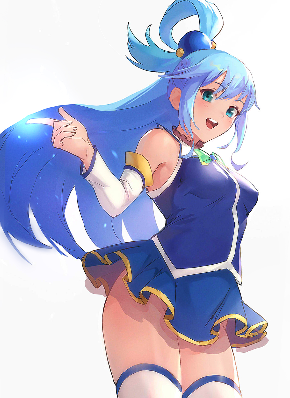 Aqua (KonoSuba) Kono Subarashii Sekai ni Shukufuku wo! Image by