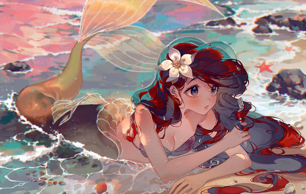 Ariel Little Mermaid (Disney) Image by kawacy 3963462 Zerochan