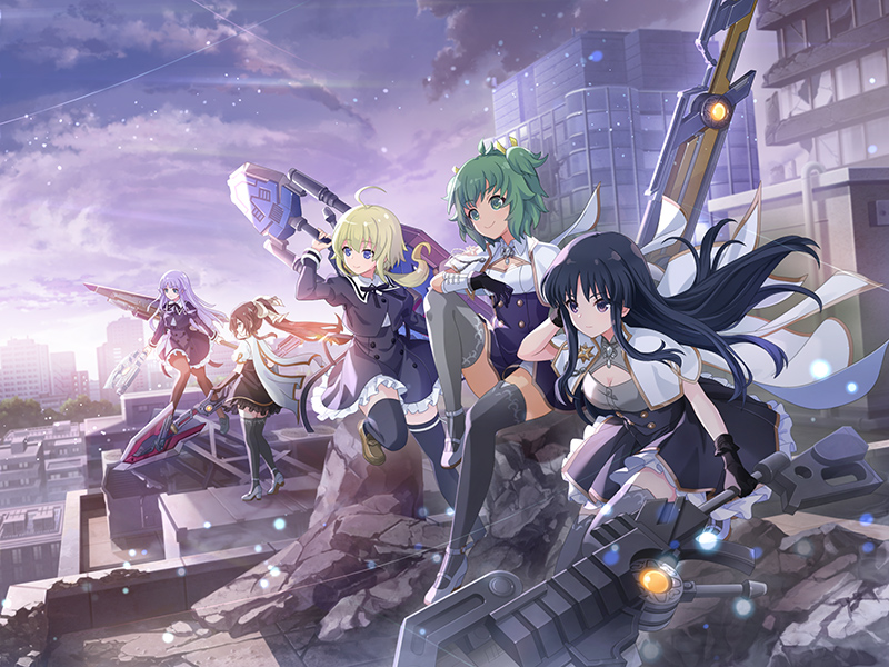 Assault Lily Last Bullet Wallpaper by Hosoi Mieko 3392123 Zerochan Anime Image Board