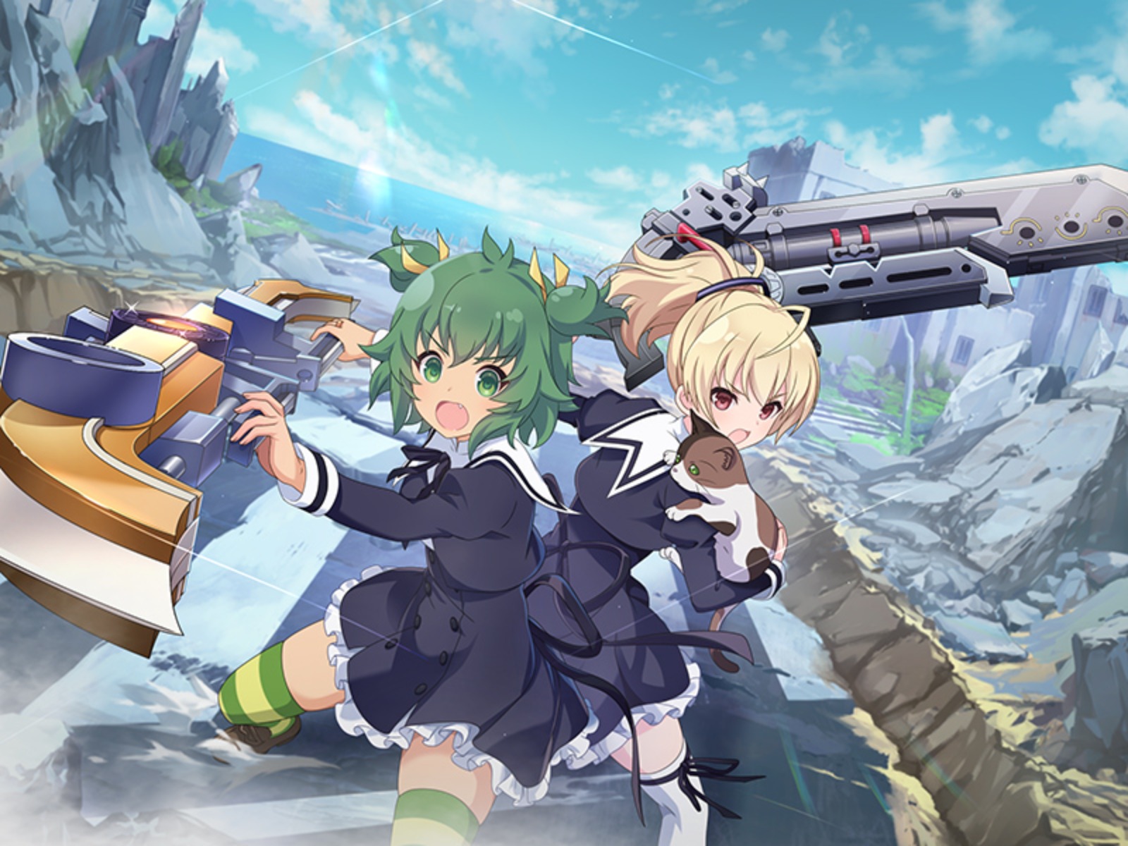 Assault Lily Last Bullet Wallpaper 3600596 Zerochan Anime Image Board