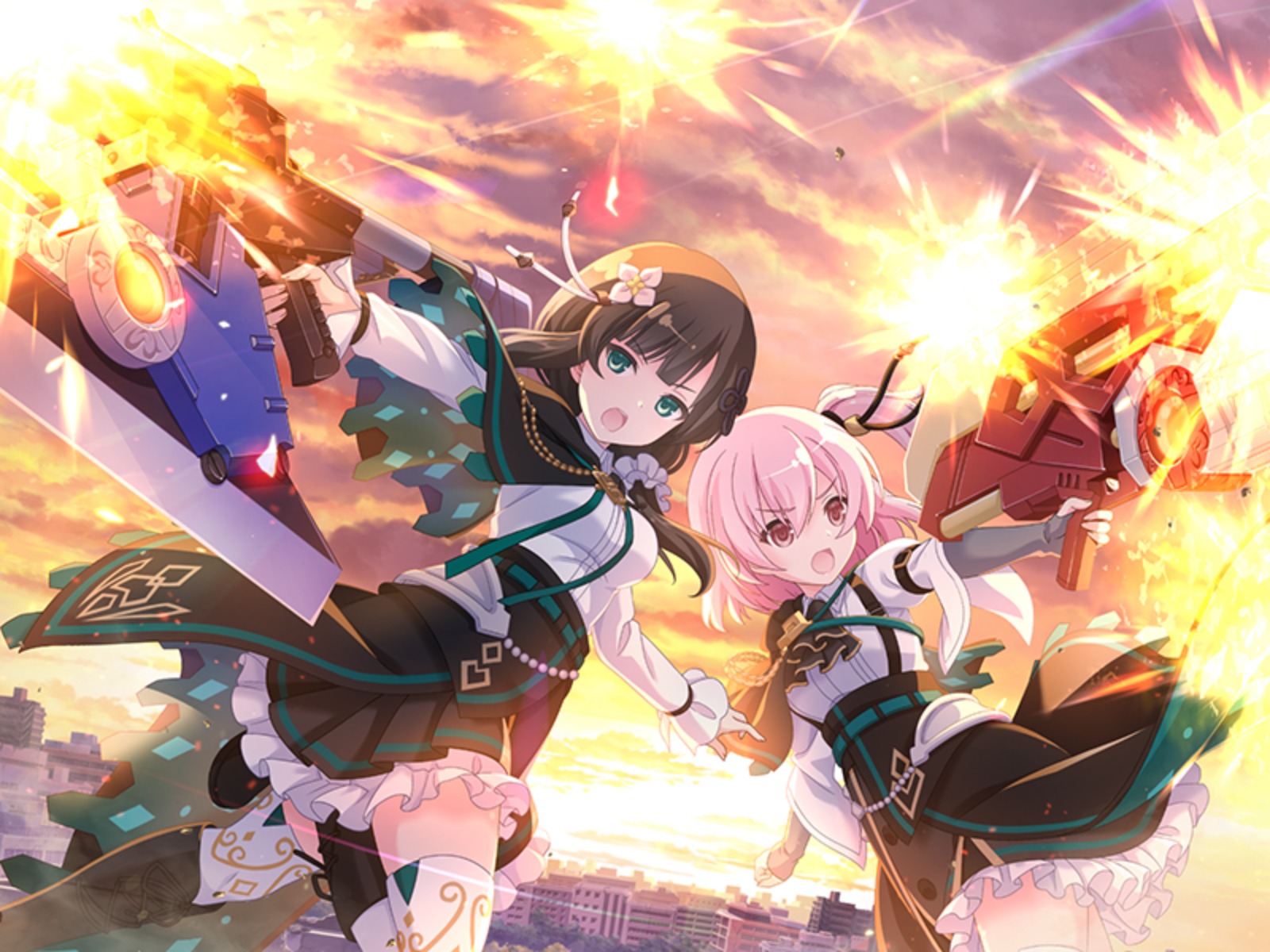 Assault Lily Last Bullet Wallpaper by Hosoi Mieko 3692115 Zerochan Anime Image Board