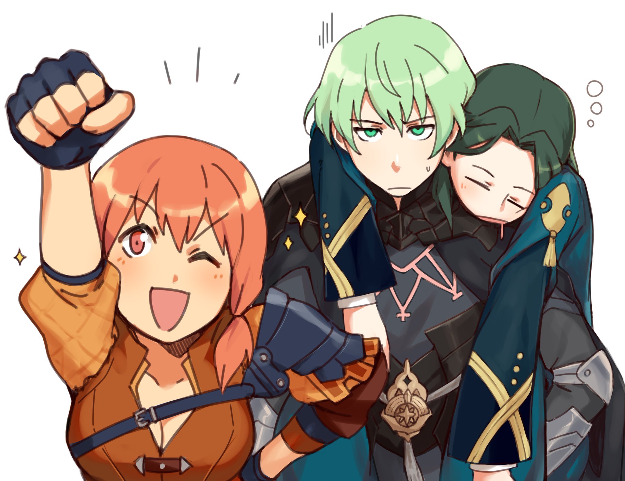 Beret (Fire Emblem) (Byleth (Male) (Fire Emblem)) Fire Emblem Fuuka