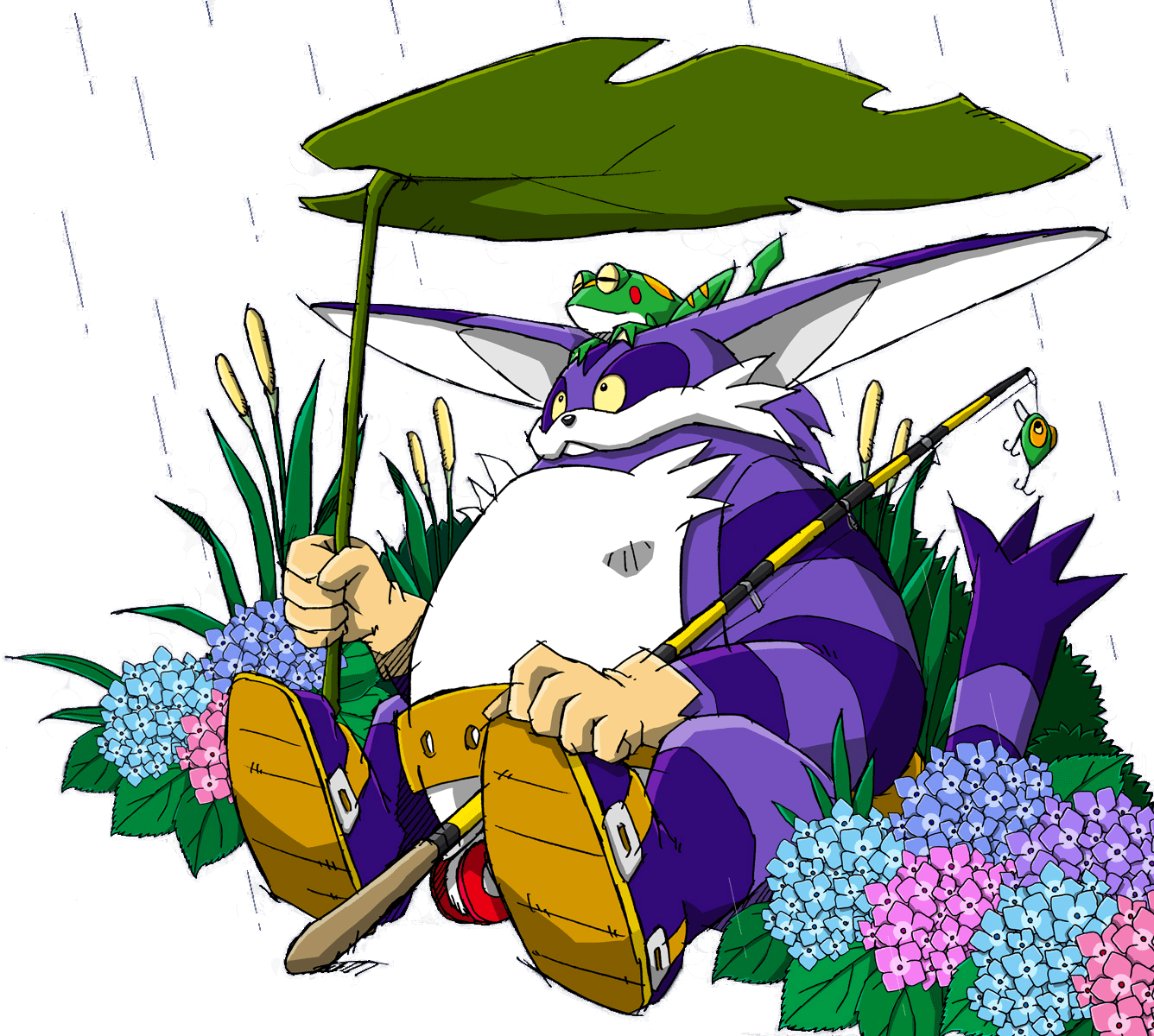 Big the Cat Sonic Adventure Image 2569417 Zerochan Anime Image Board
