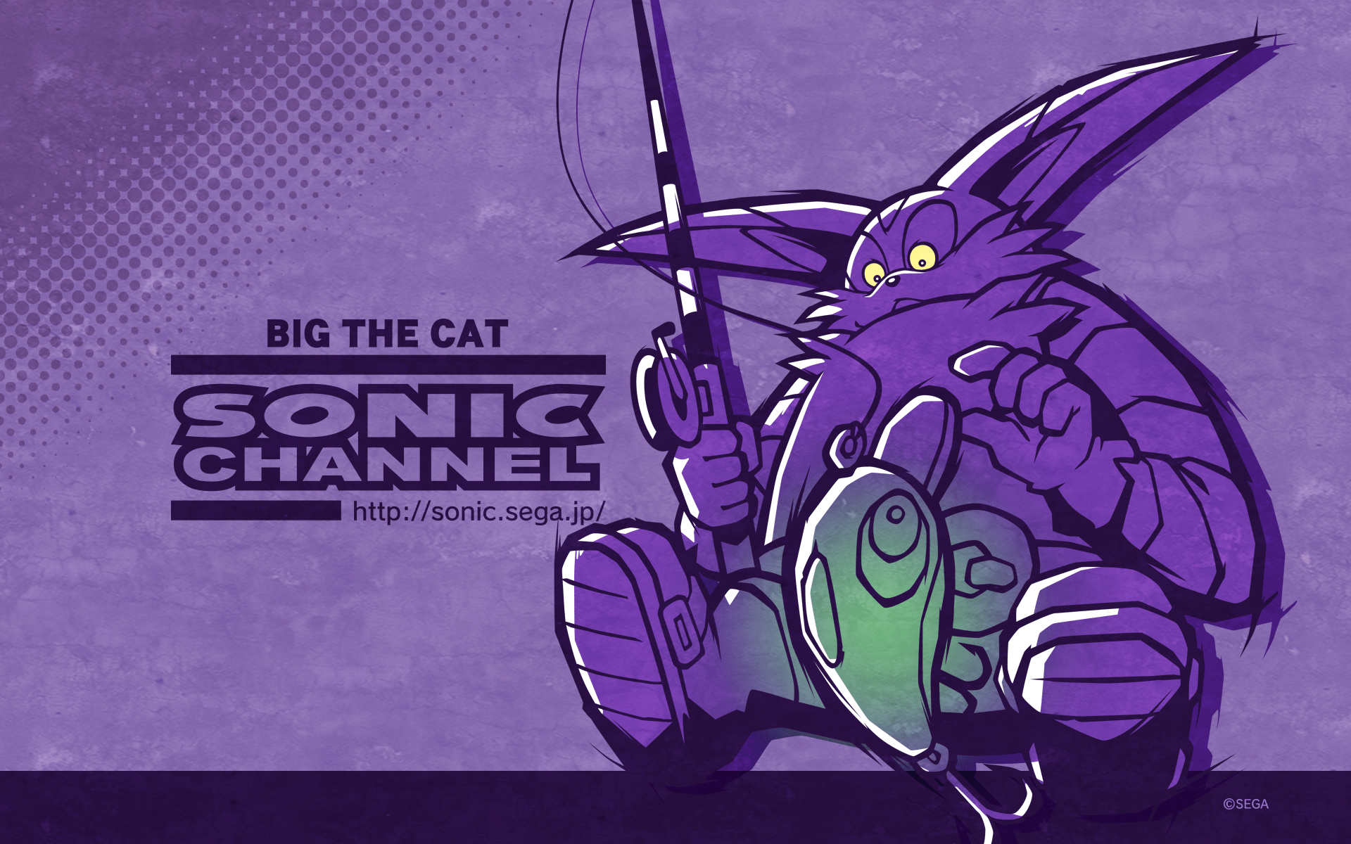 Big the Cat Sonic Adventure HD Wallpaper by SEGA 4214084