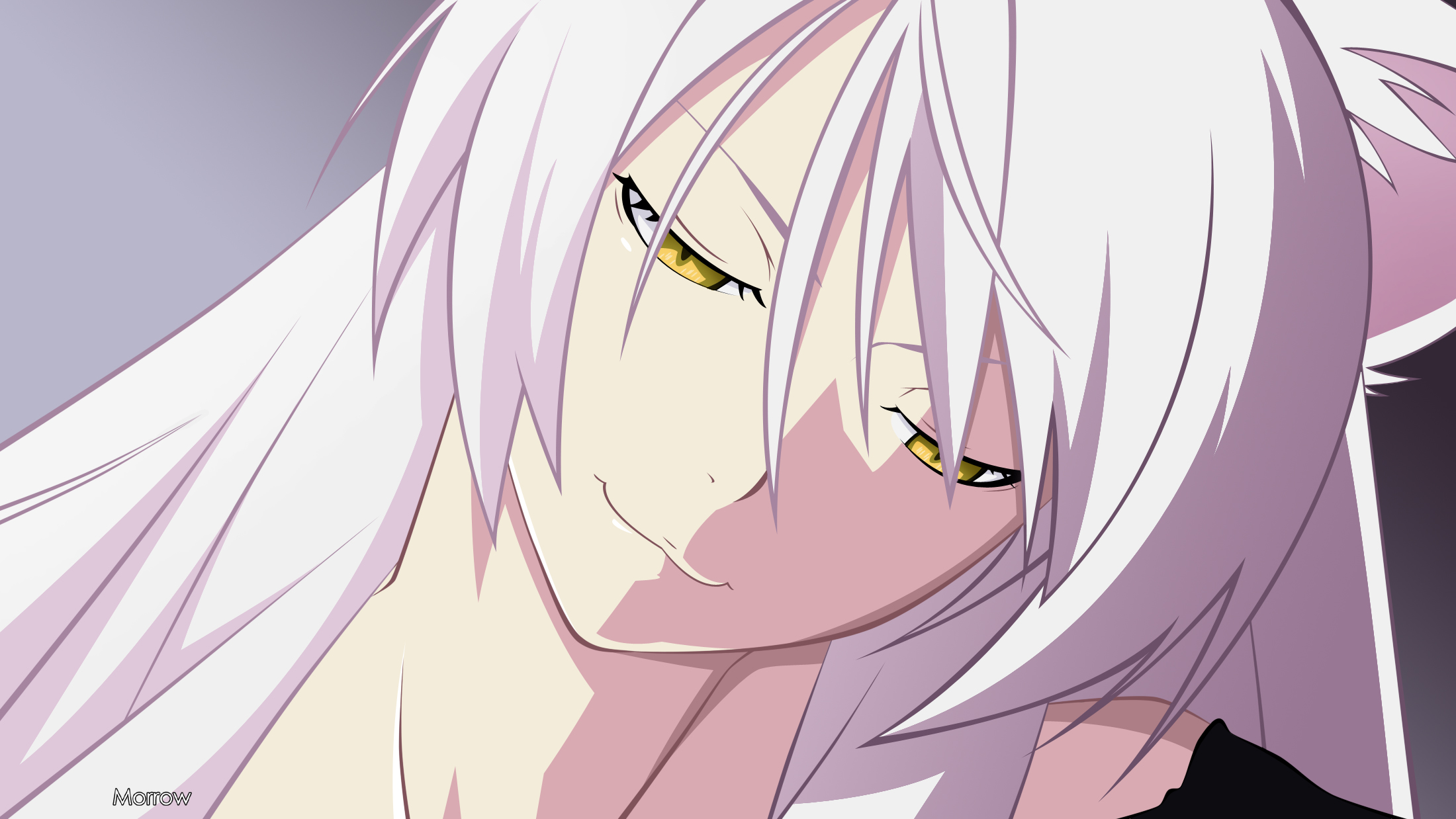 Black Hanekawa Bakemonogatari Wallpaper by Morrow 1419643 Zerochan Anime Image Board