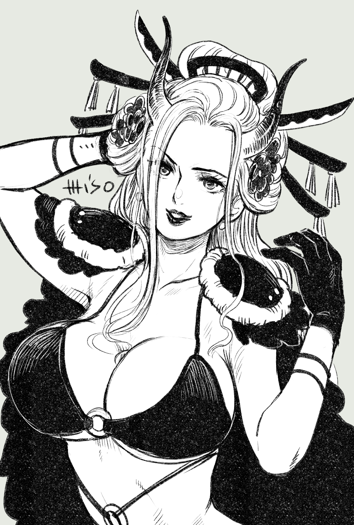 Black Maria (ONE PIECE) Image by Hiso (Pixiv Id 31468335) #3698044