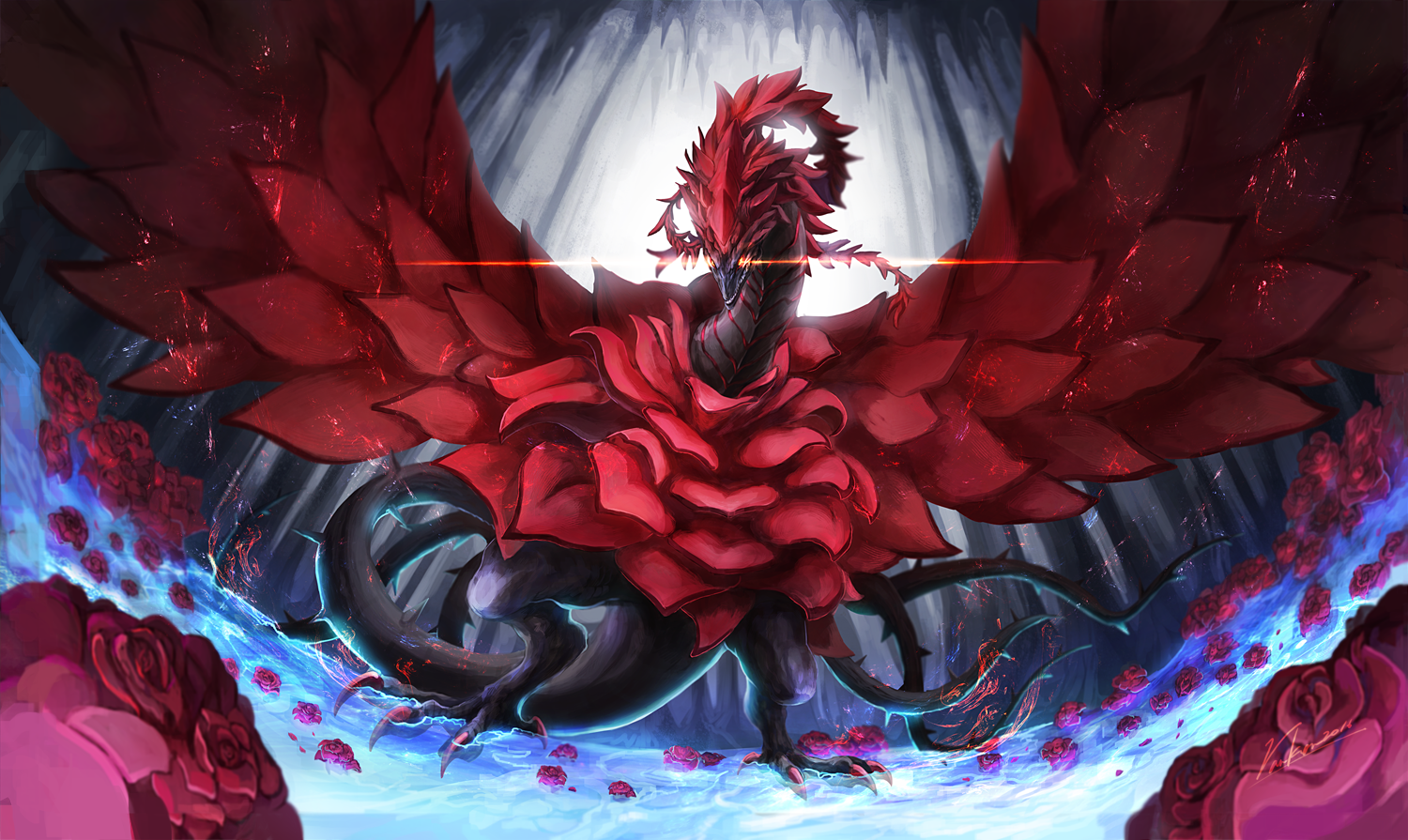 Black Rose Dragon YuGiOh! 5D's Image by Pixiv Id 2292948 3211299