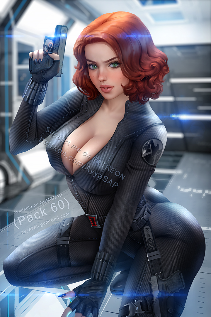 Black Widow - Marvel - Image by AyyaSAP #3750370 - Zerochan Anime Image