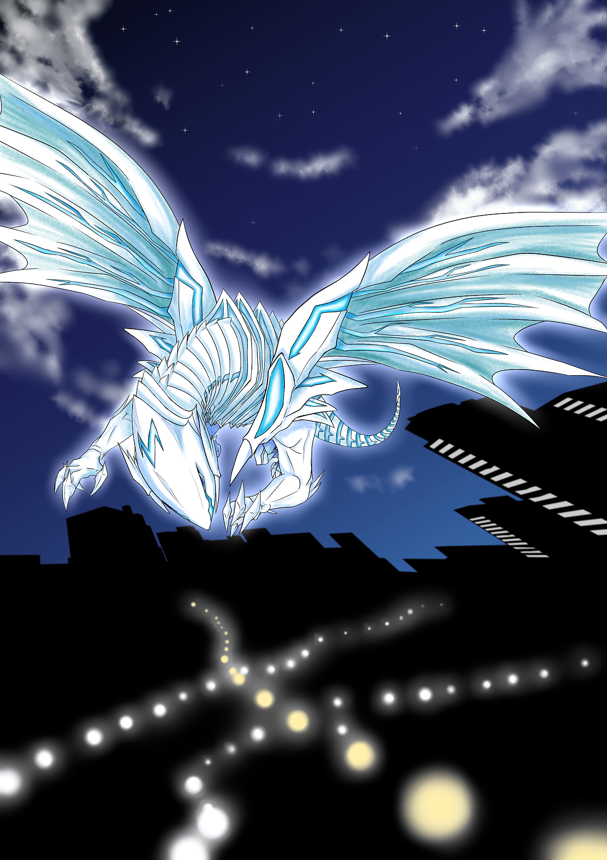 Blue Eyes Alternative White Dragon Anime / Yu Gi Oh The Movie Blue Eyes Alternative White Dragon