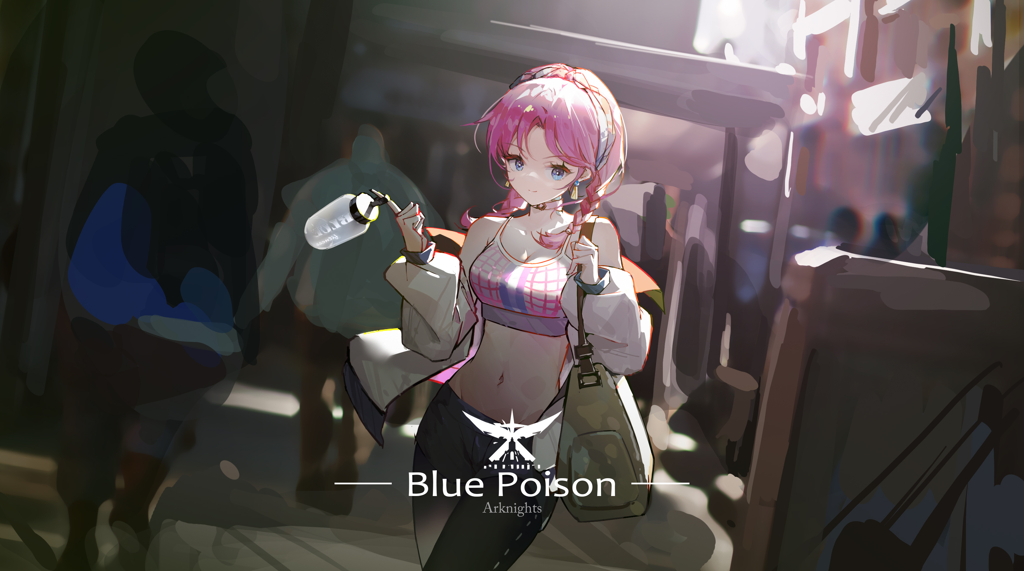 Blue Poison Arknights Image 3335488 Zerochan Anime Image Board