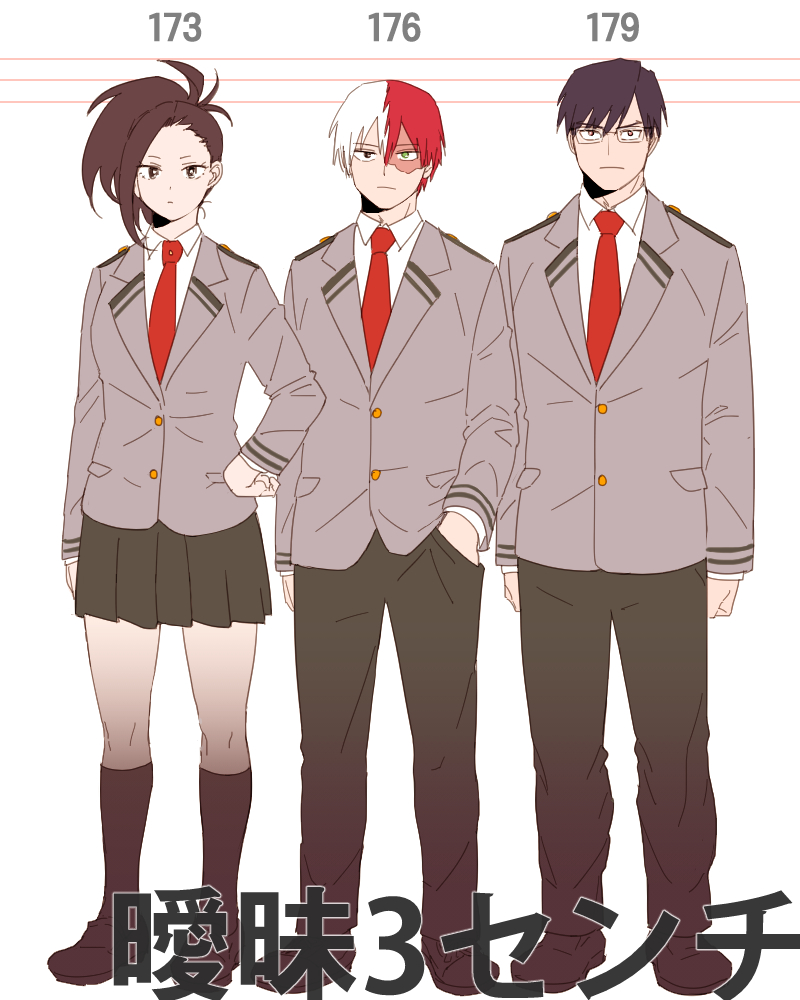 Bnha Character Height Chart