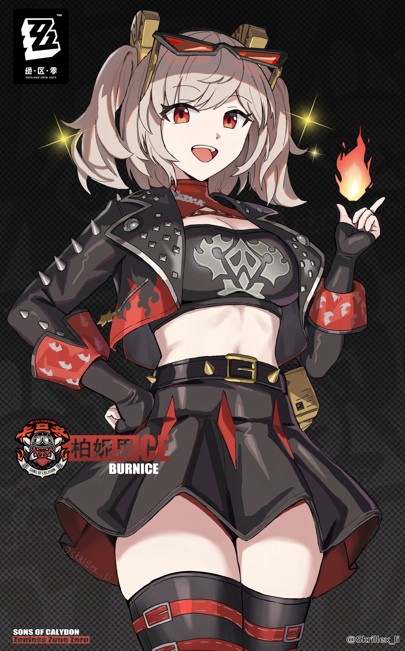 Burnice - Zenless Zone Zero - Image by Skrille75951826 #4296348