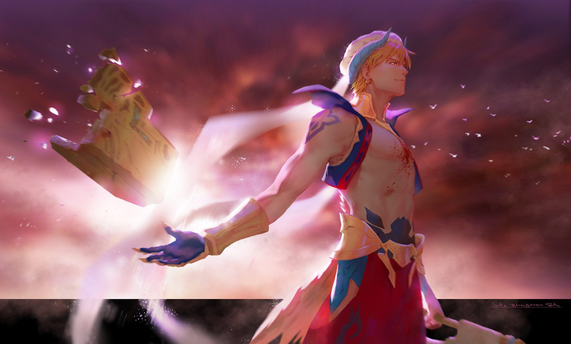 Caster (Gilgamesh) Image by lost elle 2317956 Zerochan Anime Image Board