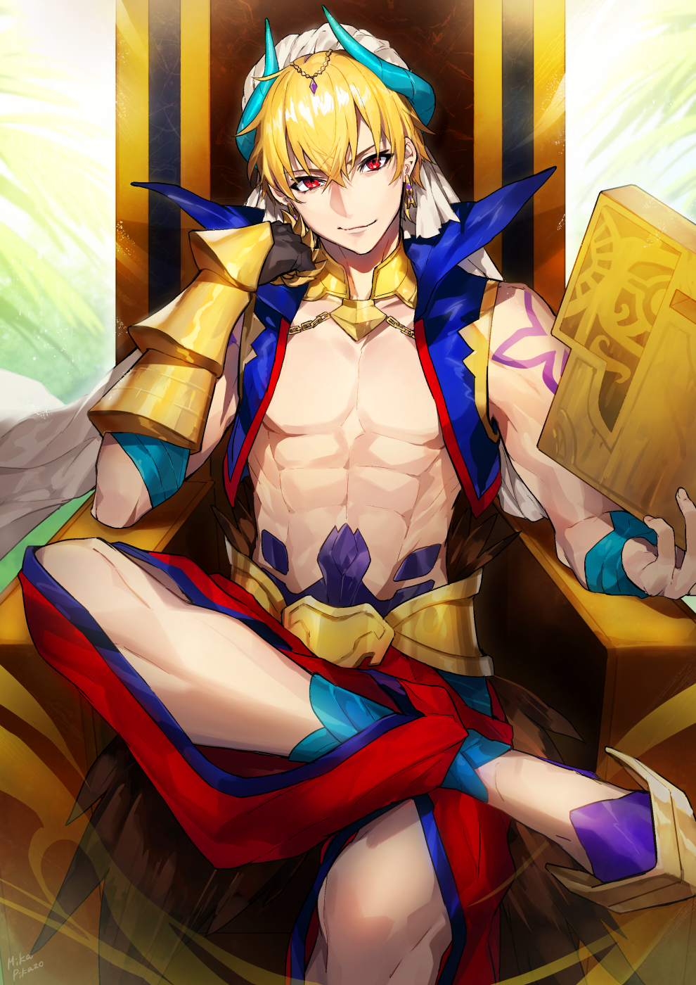 Caster (Gilgamesh) Image by Mika Pikazo 2767011 Zerochan Anime Image