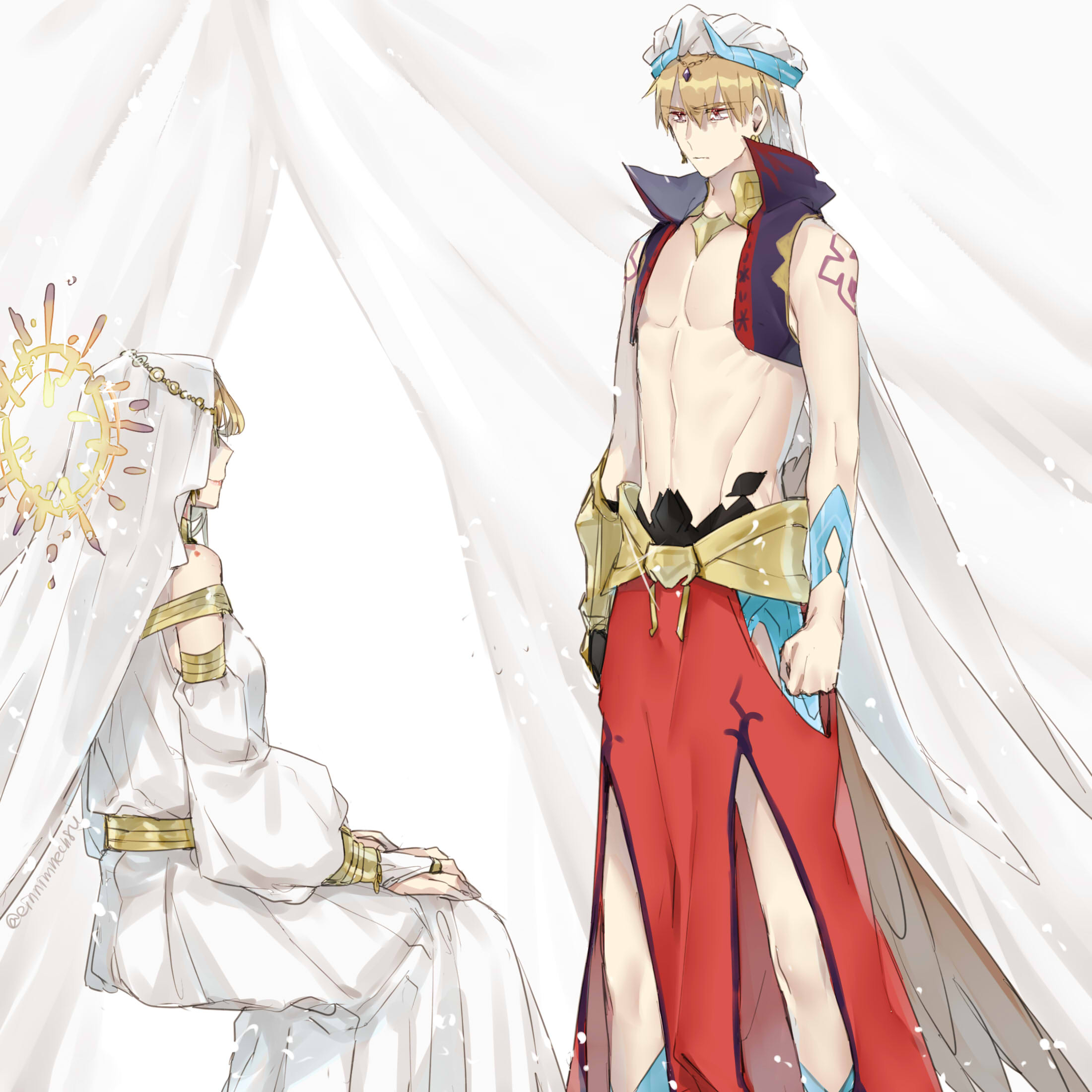 Caster (Gilgamesh) Image by Einnimnech8u 3342234 Zerochan Anime