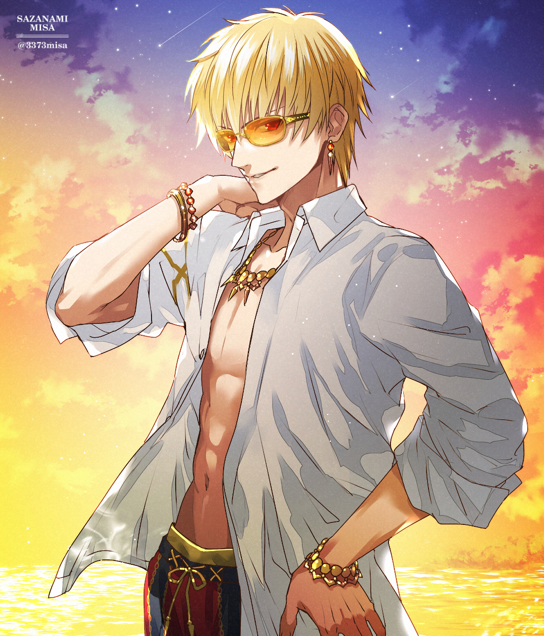 Caster (Gilgamesh) Image by Sazanami Misa 3485818 Zerochan Anime