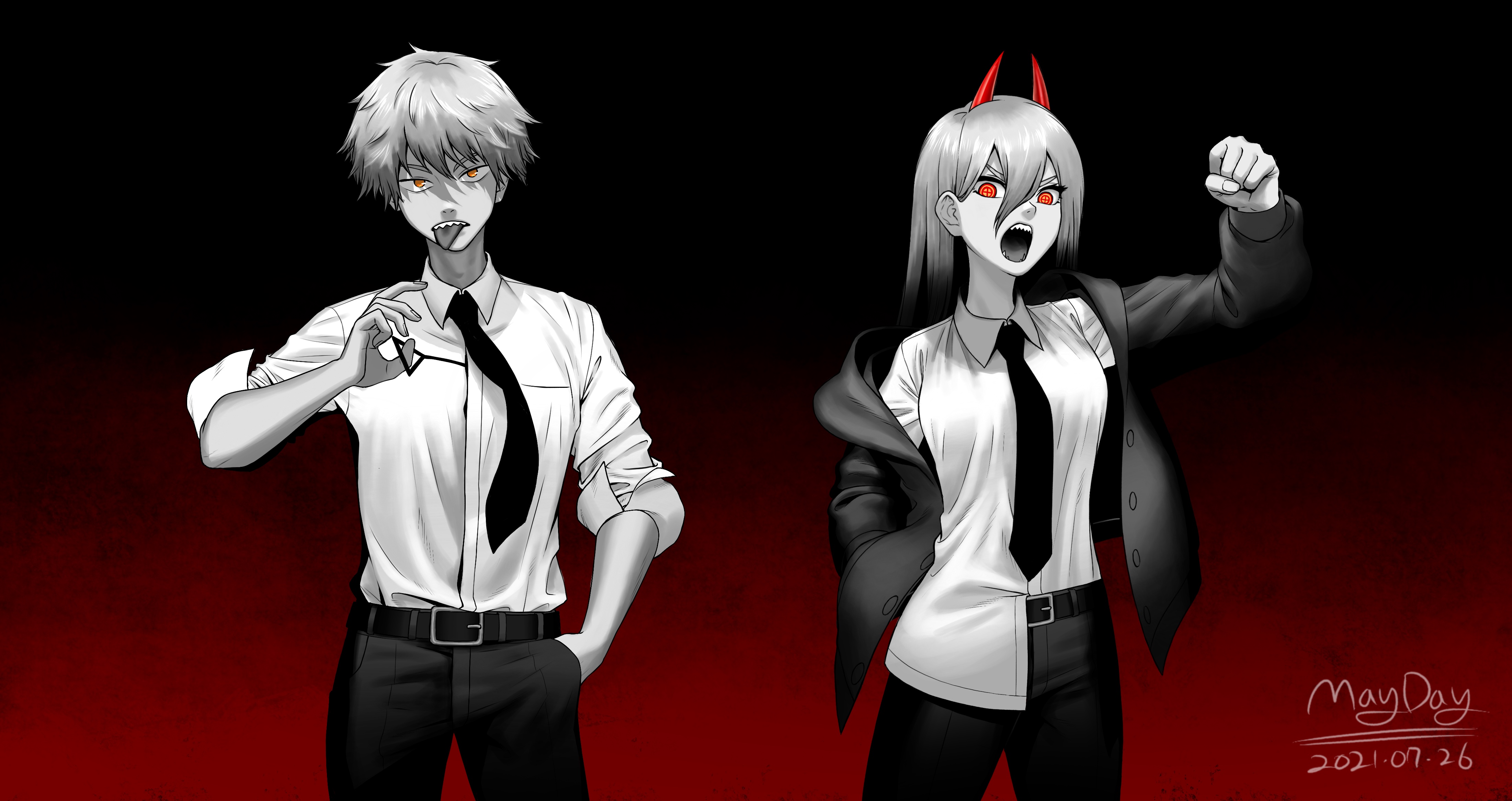 Chainsaw Man Image by MayDay (Pixiv44454696) 3710670 Zerochan Anime Image Board