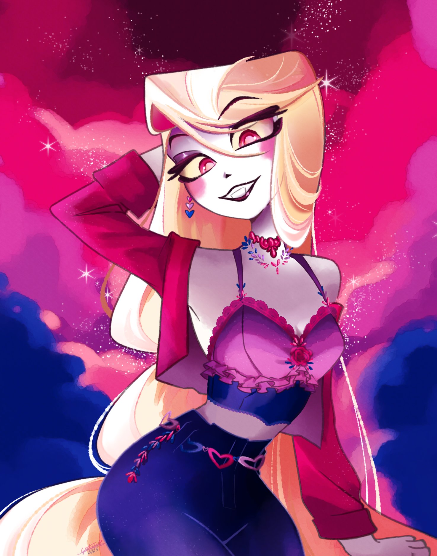 Hazbin Hotel Charlie Alastorvaggie Hazbin Hotel