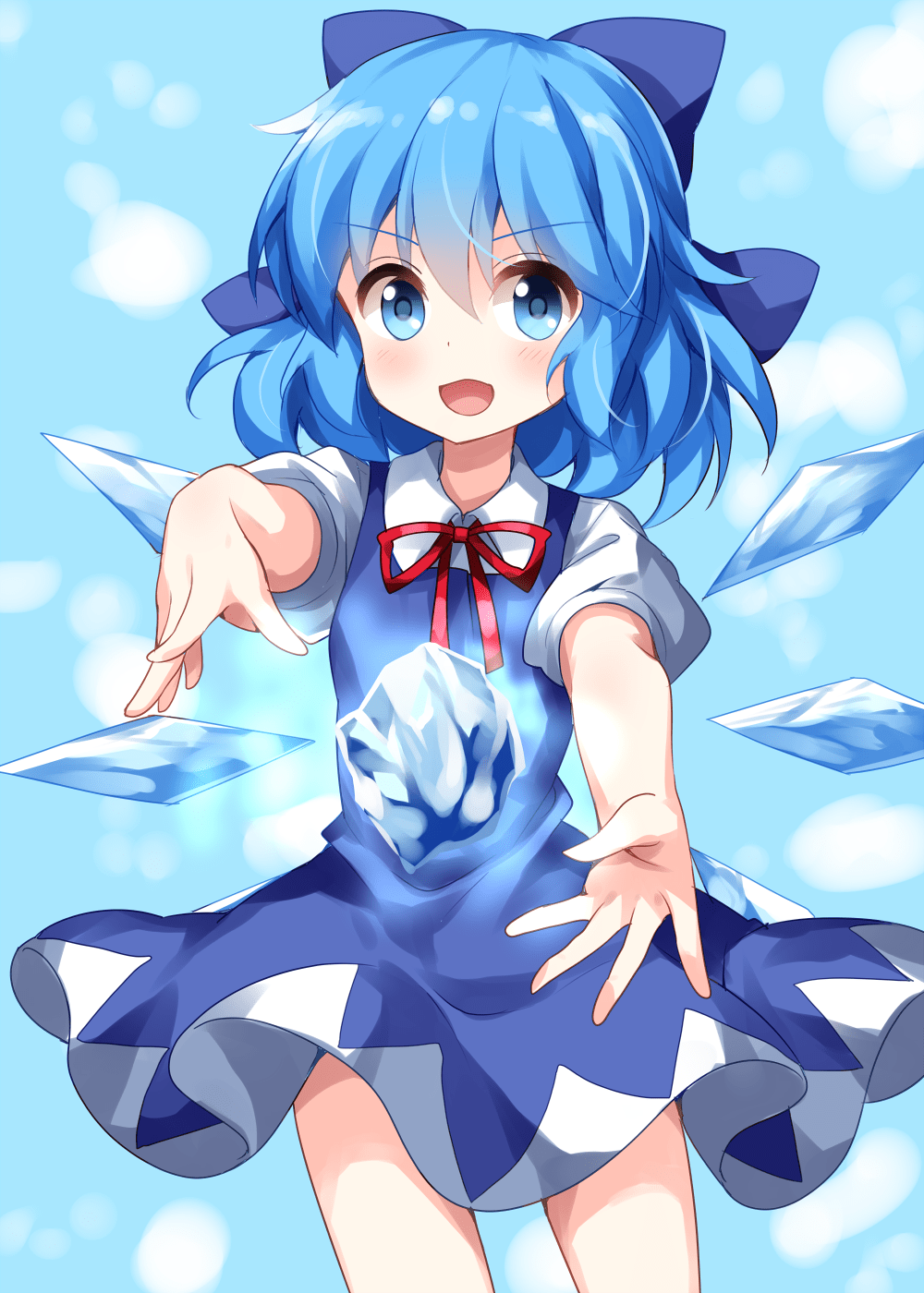 Cirno Touhou Mobile Wallpaper 2438734 Zerochan