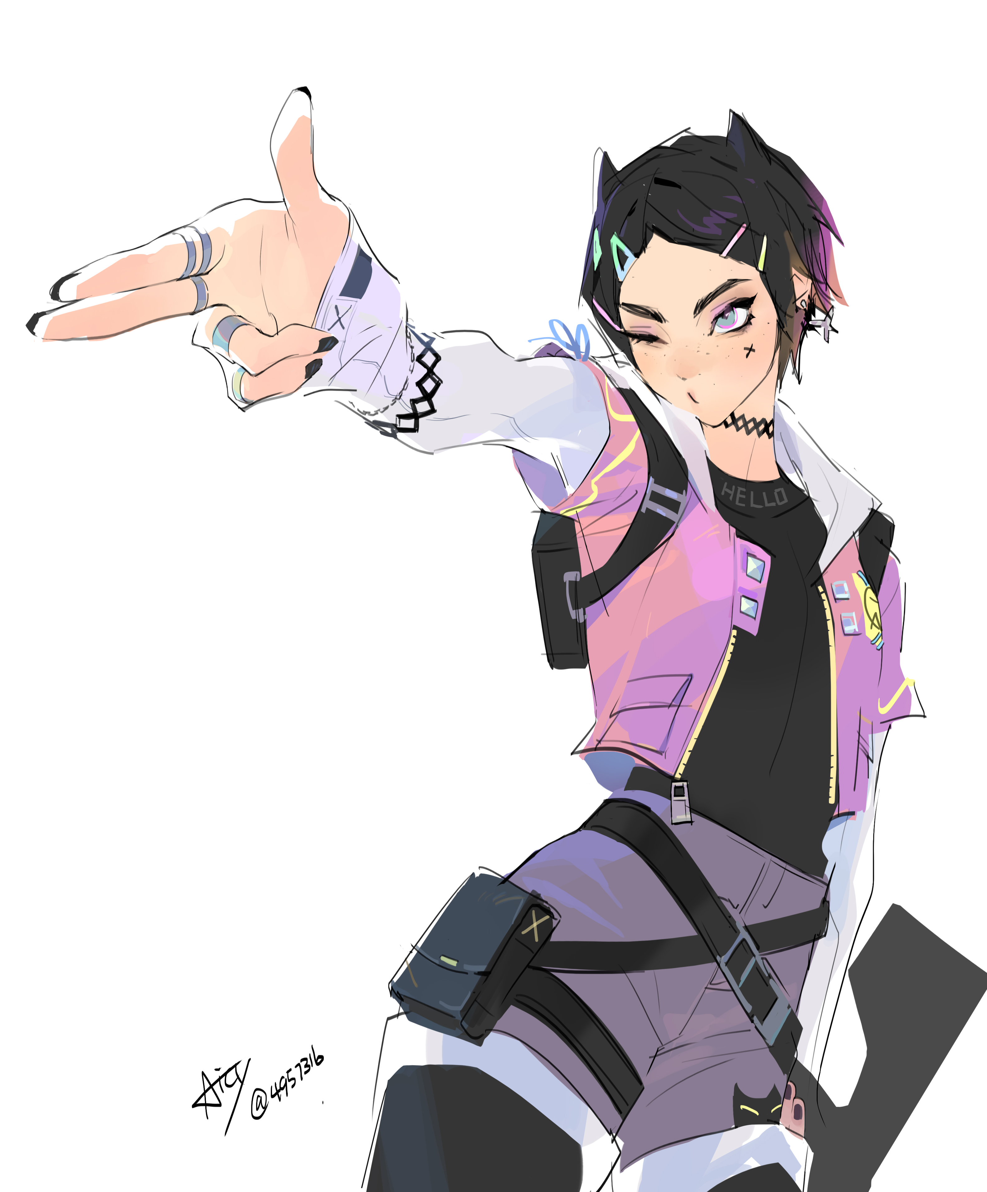 Clove (Valorant) Image by Aiiicy 4467763 Zerochan Anime Image Board(04)