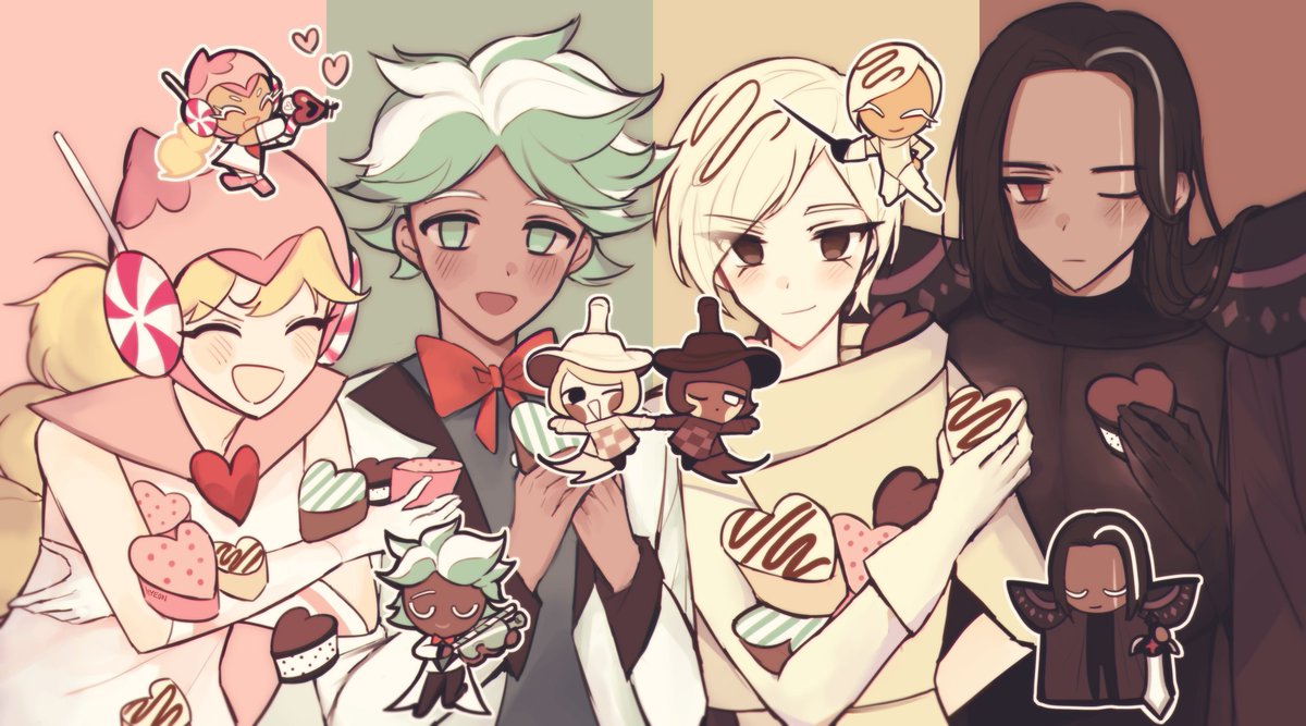 Dark Choco Cookie Cookie Run OvenBreak Zerochan Anime Image Board