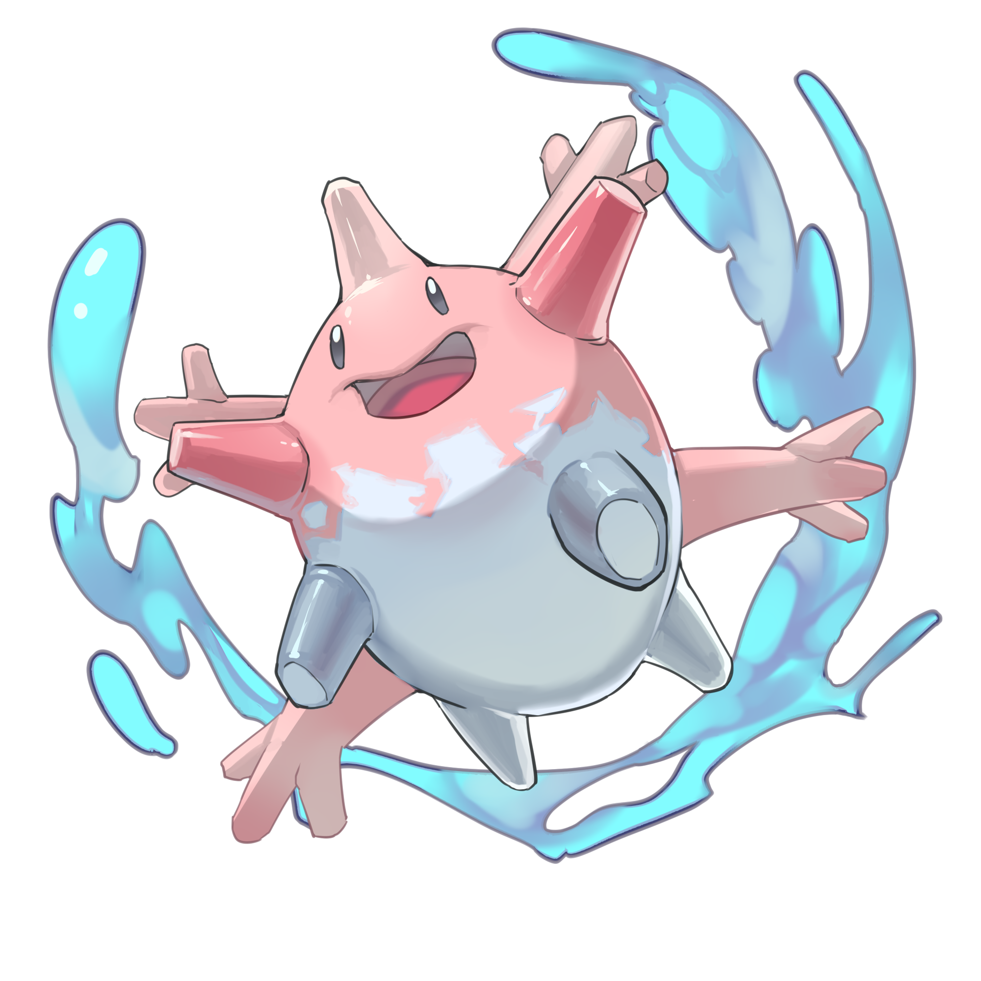 Corsola Pokémon Image by Evolution (Pixiv5555486) 1994803