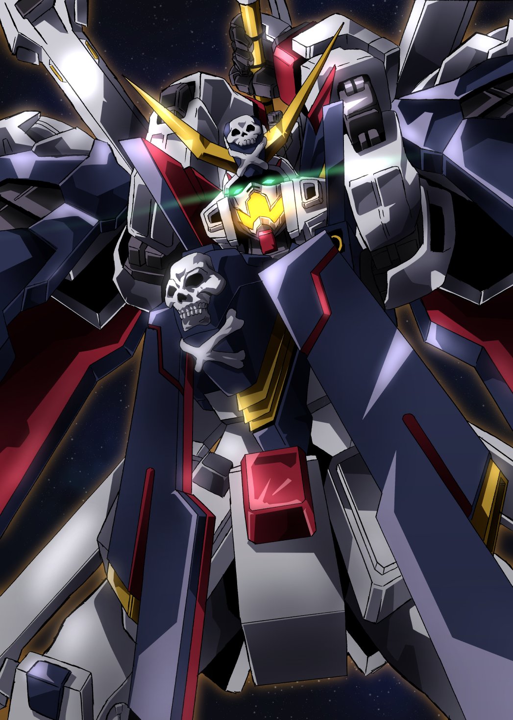 Crossbone Gundam X1 Full Cloth Mobile Suit Crossbone Gundam Image