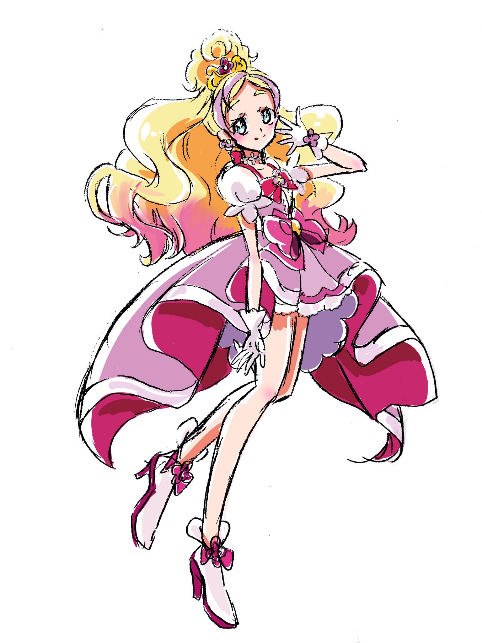 Cure Flora Go! Princess Precure Image by Fpminnie1 2306664