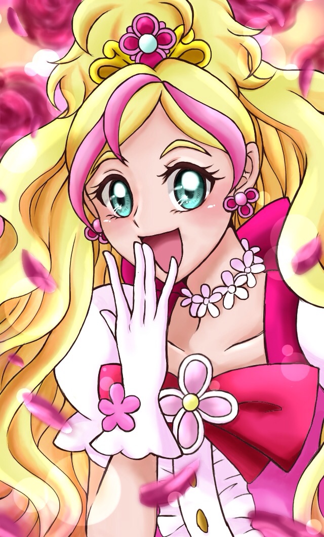 Cure Flora Go! Princess Precure Image by mitsubachi (Mangaka