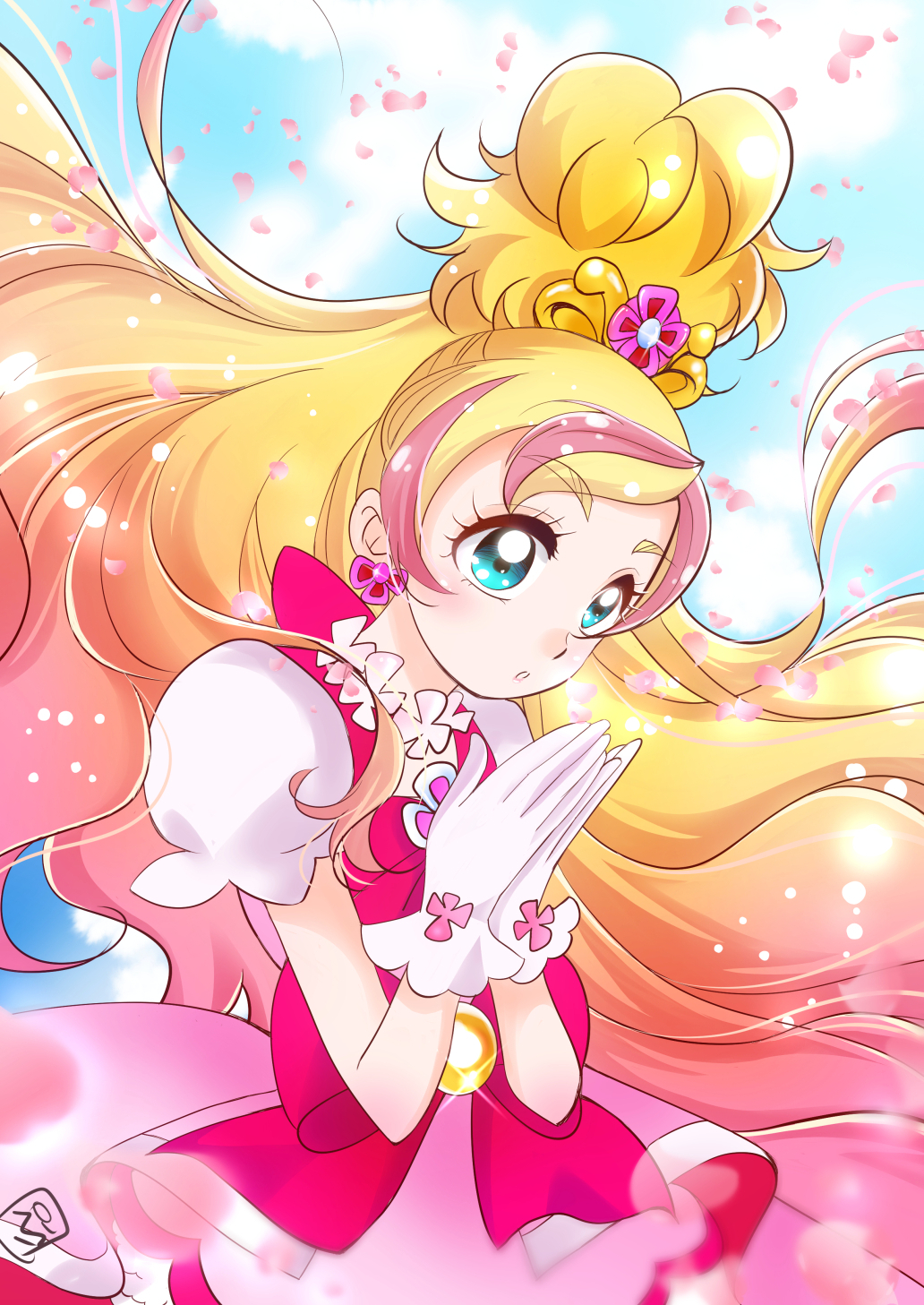 Cure Flora Go! Princess Precure Image by puchinyan2 2503925