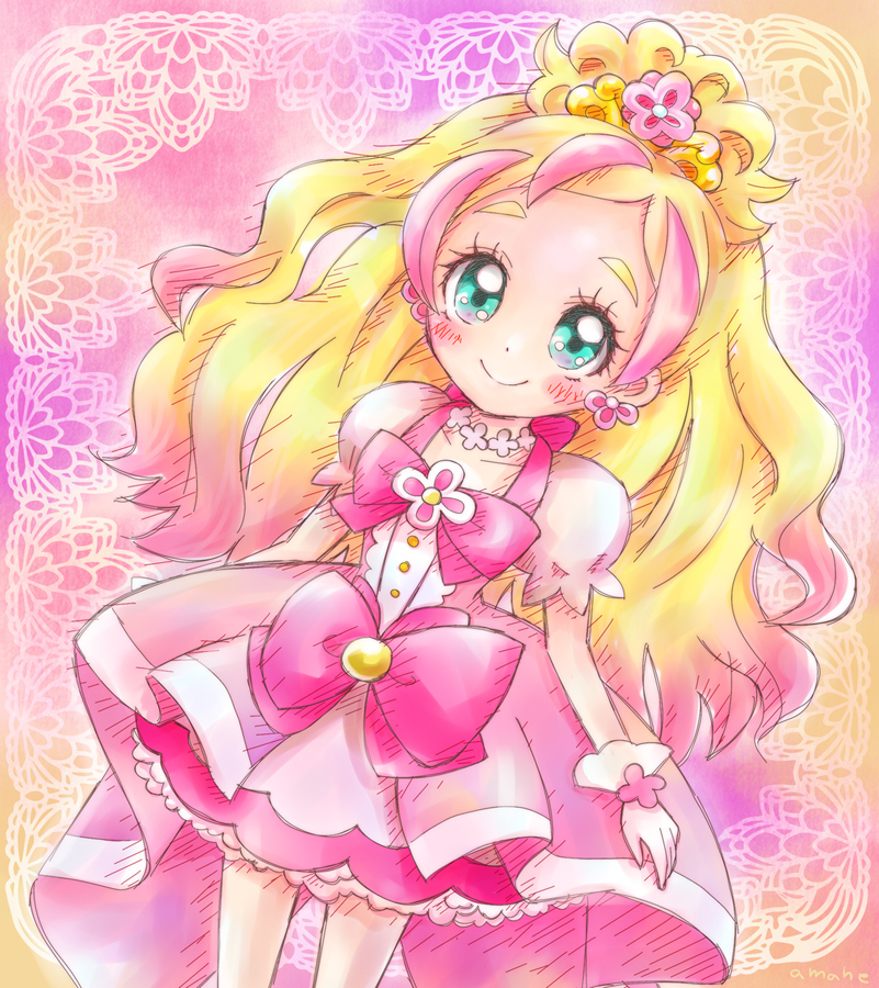 Cure Flora Go! Princess Precure Image by Pixiv Id 14318 2542704