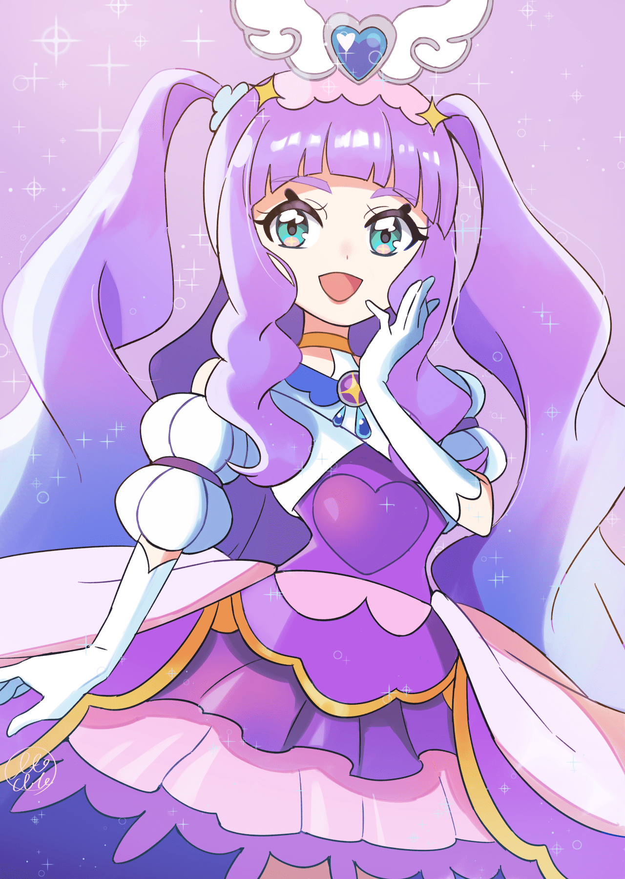 Cure Majesty Elle (Hirogaru Sky! Precure) Image by tamaGO 1110