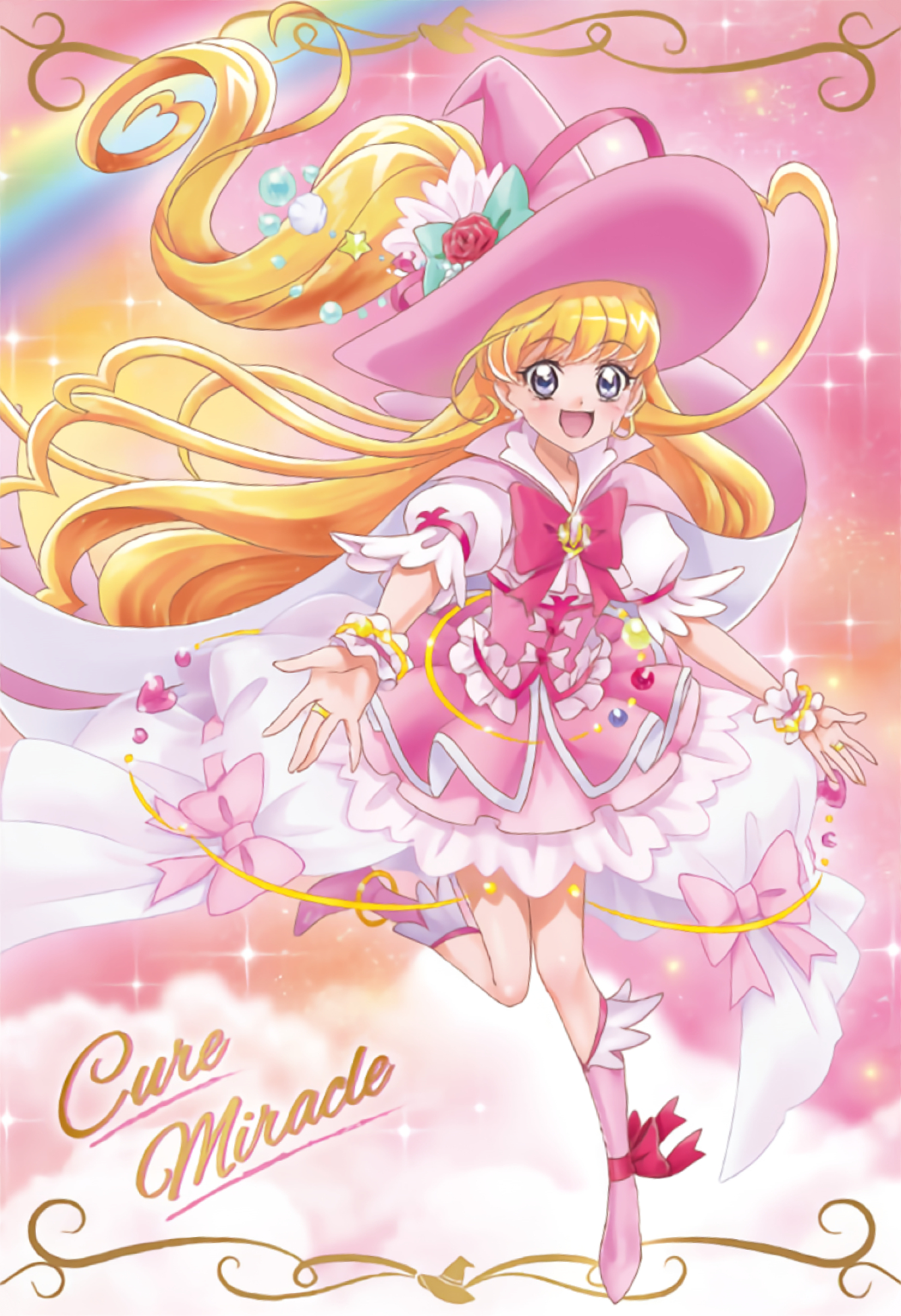 Cure Miracle Asahina Mirai Image by Toei Animation 4483568