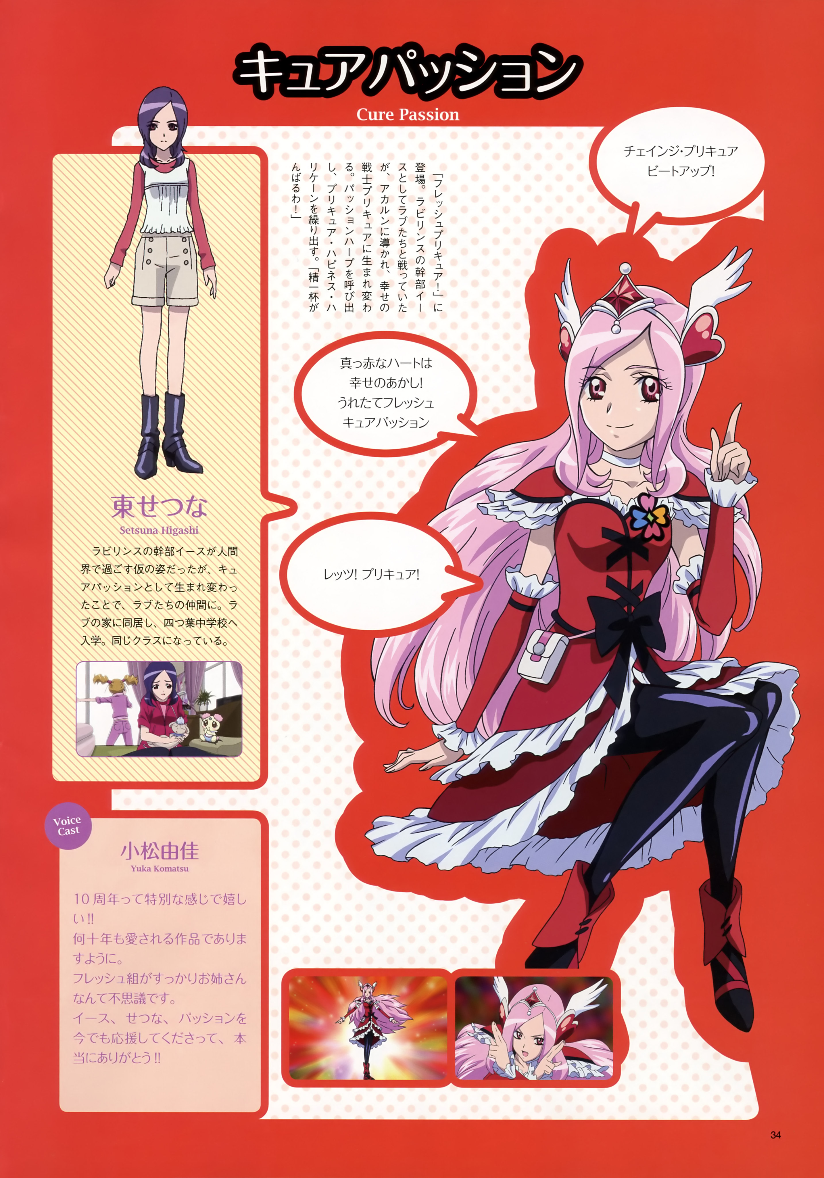 Cure Passion Higashi Setsuna Image by Toei Animation 1691015