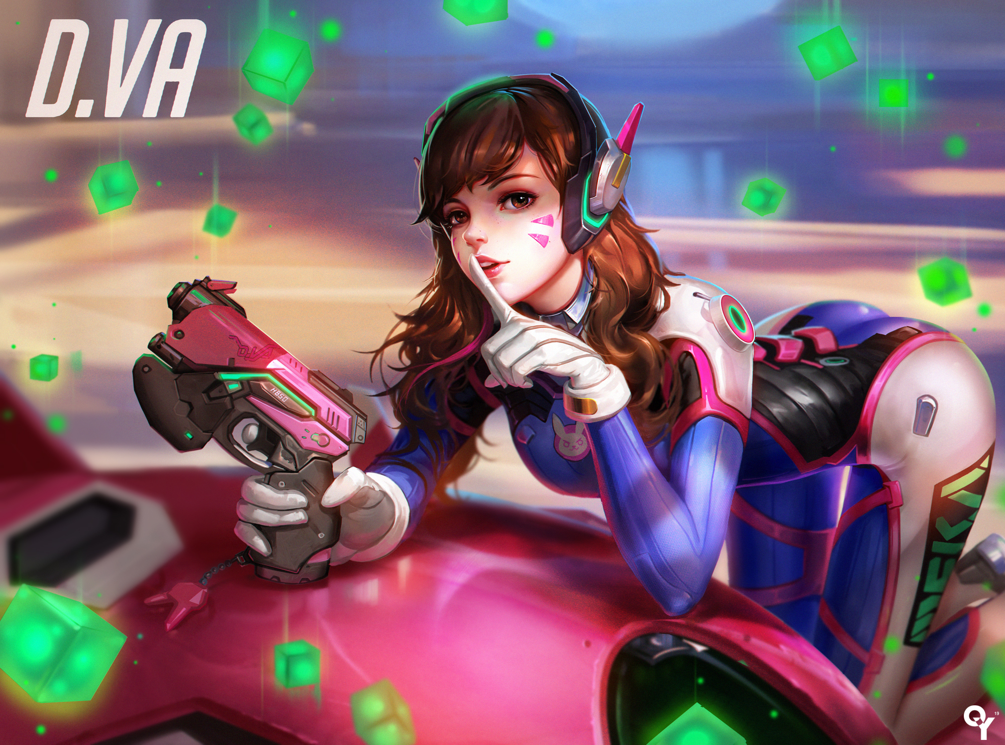 D.Va - Overwatch - Image by liangxing #2004136 - Zerochan Anime Image Board